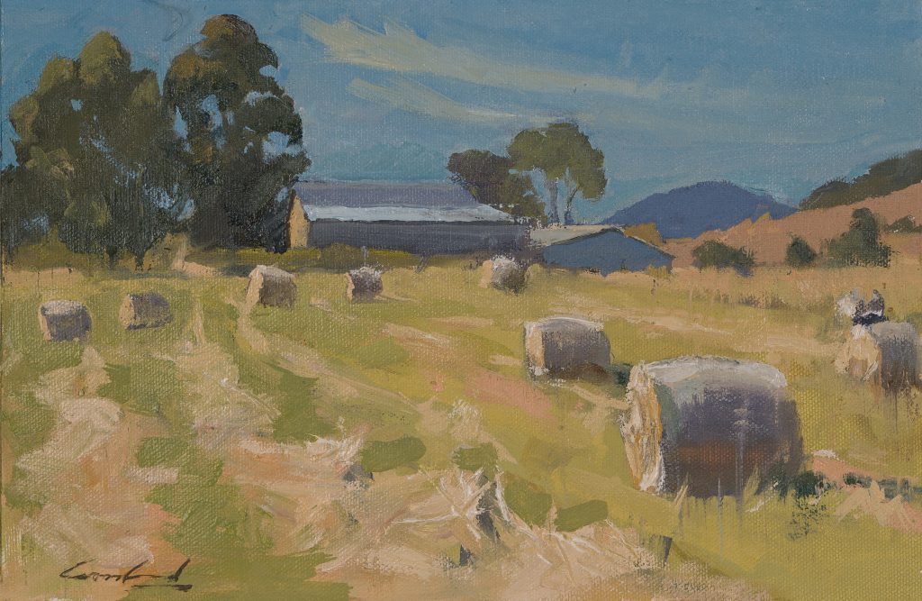 Round bales on the Richmond Road